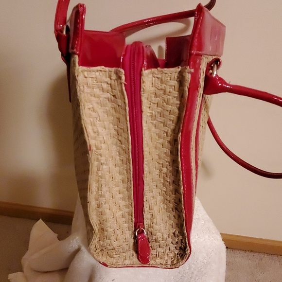 Sag Harbor straw shoulder bag - Picture 3 of 8